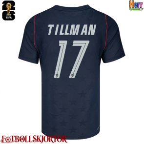Förenta stater Malik Tillman #17 Bortatröja VM 2026 Kortärmad